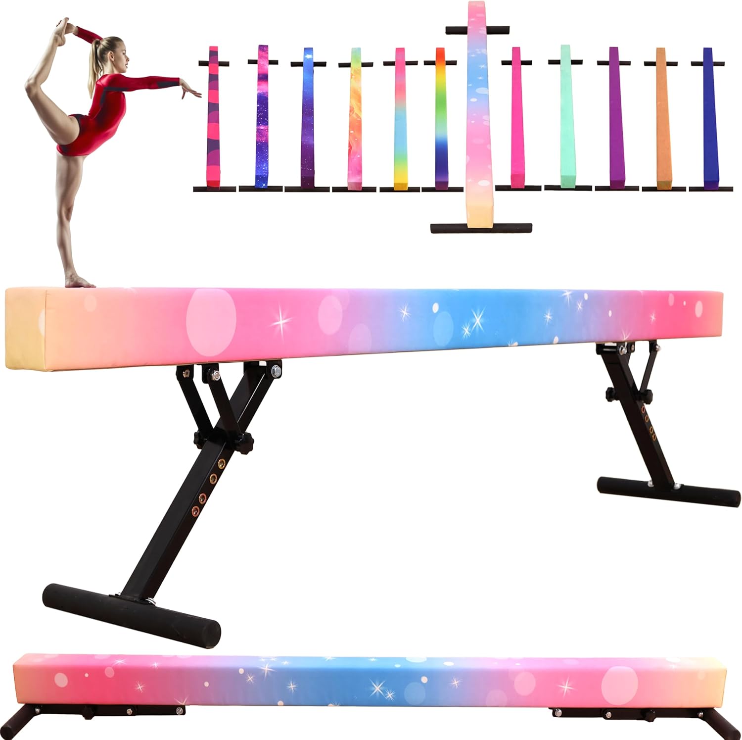 Gymnastics Beam Floor - Deska gimnastyczna skośna 2,4 m z