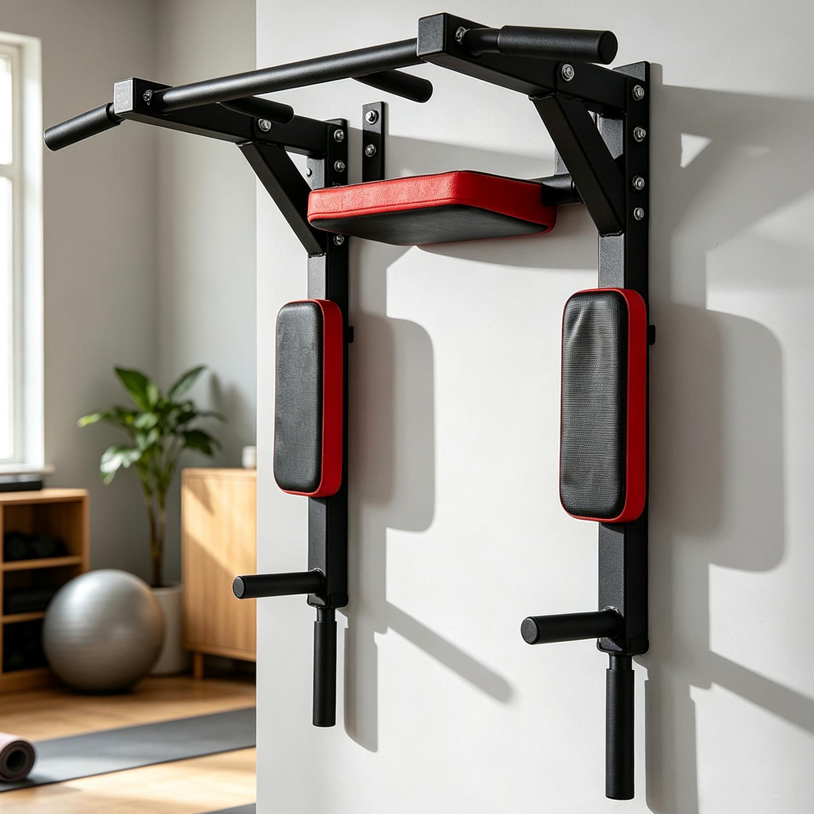 Sports Equipment Home - Drążek do podciągania montowany na ścianie,
