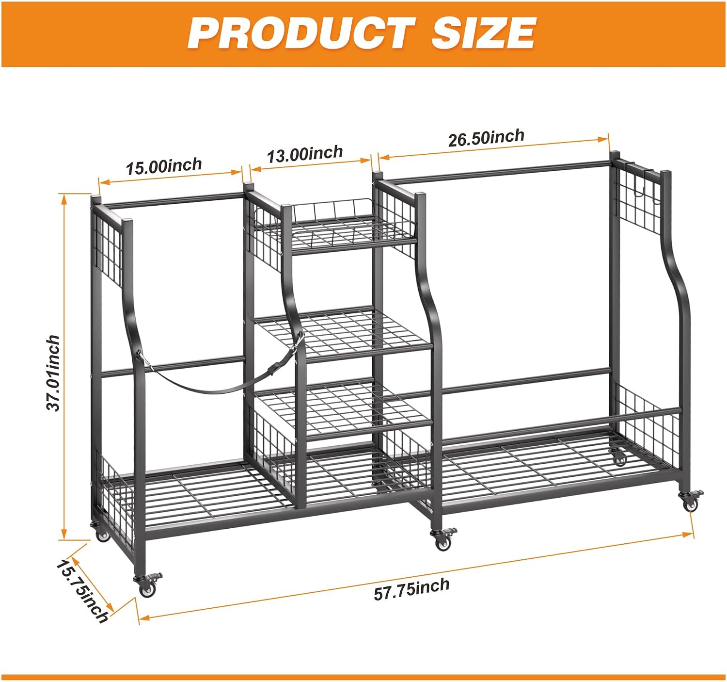 Organizer na torby golfowe, wy – Sports Equipment Garage Organizer recenzja i cena
