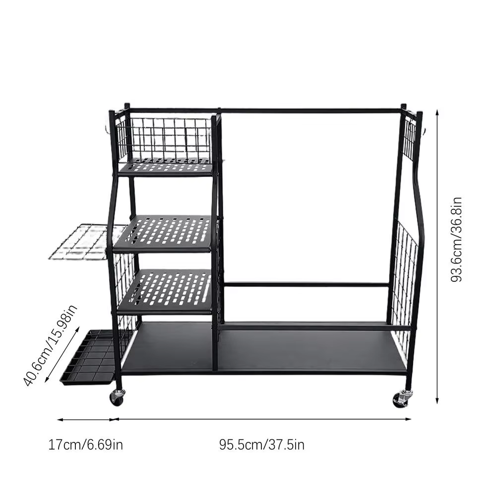 Stojak do przechowywania toreb – Sports Equipment Garage Organizer recenzja i cena
