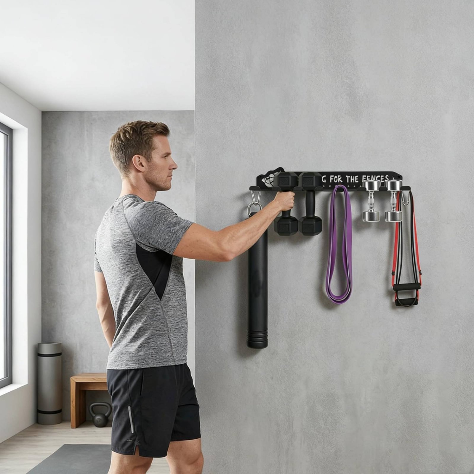 Stojak na sprzęt sportowy z 8  – Sports Equipment Rack recenzja i cena