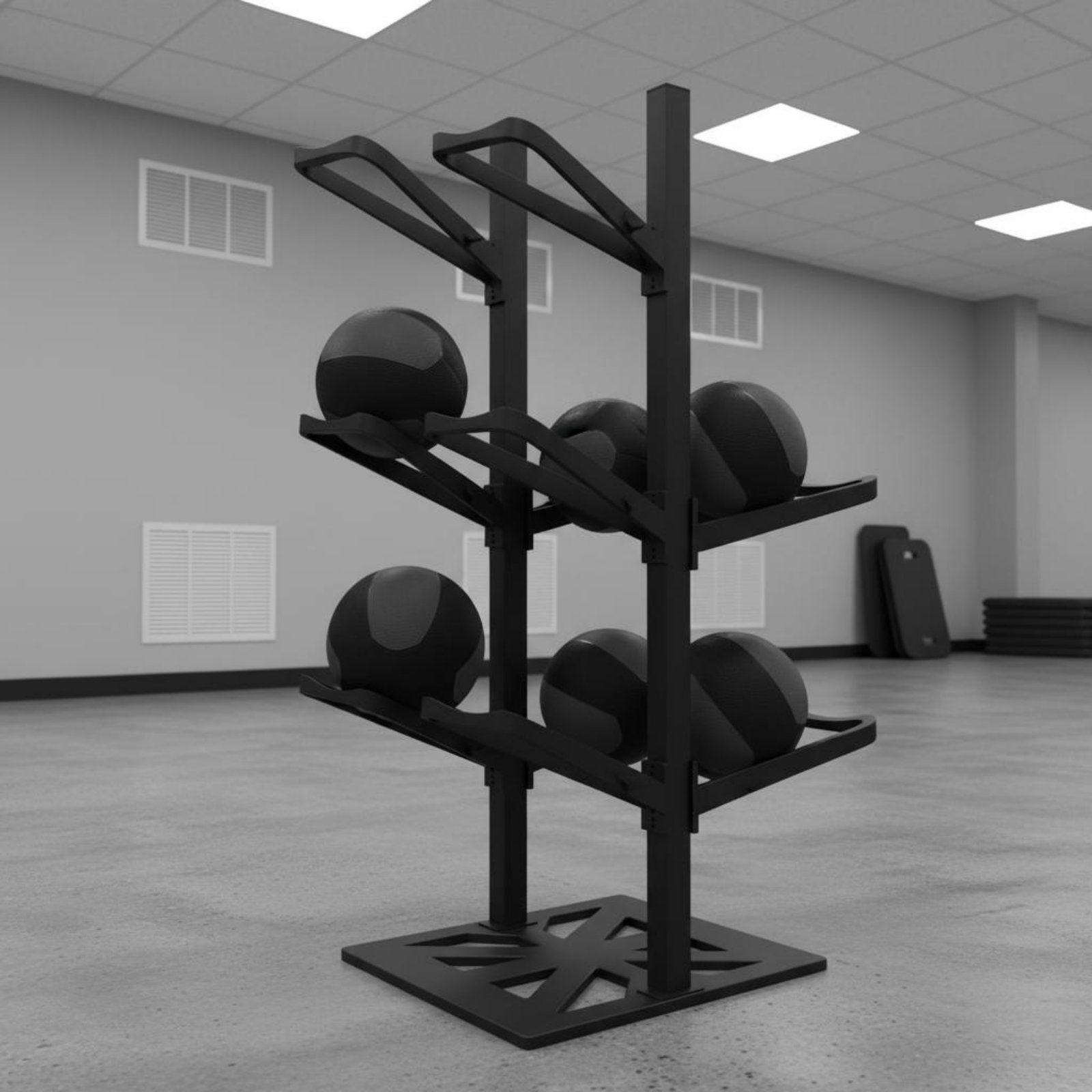 Stojak na piłki do koszykówki, – Sports Equipment Garage Organizer recenzja i cena