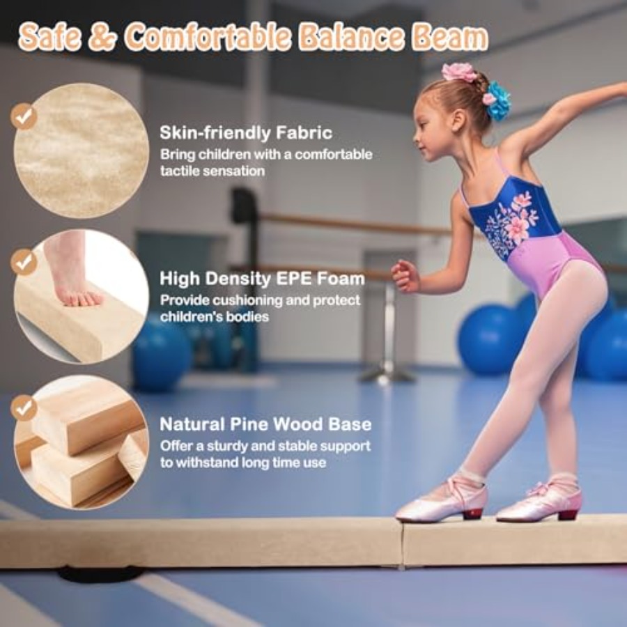 Drążek gimnastyczny do ćwiczeń – Gymnastics Beam Floor recenzja i cena