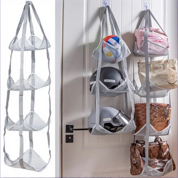 Organizer na piłki z tkaniny O – Sports Equipment Garage Organizer recenzja i cena
