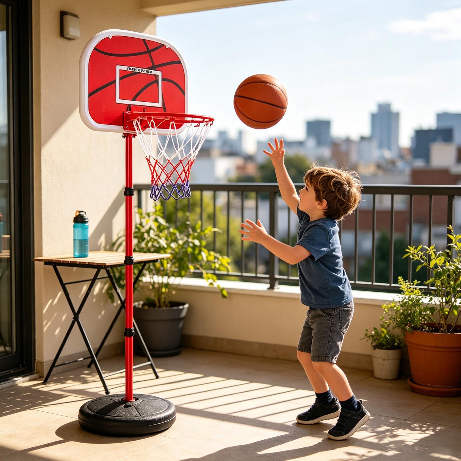 Kosz do koszykówki z podstawką – Sports Equipment Basketball recenzja i cena
