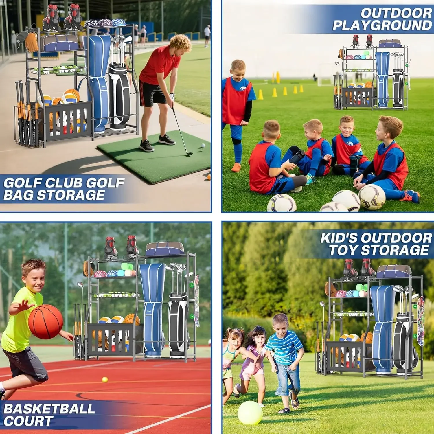 Wytrzymały organizer do garażu – Sports Equipment Garage Organizer recenzja i cena